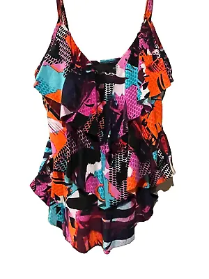 Magicsuit Rita Tankini Top Size 10 • $16