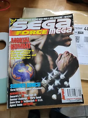 Sega-Force Mega  Issue # 14  Sep 1993 (Nintendo) Newsfield  Crashzzap Stable • £5