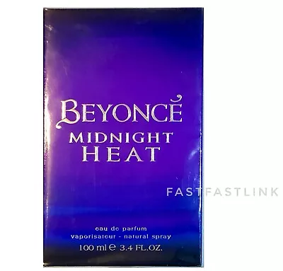 BEYONCE MIDNIGHT HEAT 100ml EDP SPRAY WOMENS FRAGRANCE…SEALED BOX + GENUINE • $109.99