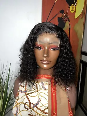 12” 4x4  Lace Closure Brazilian Hair Deepwave Wig - Quick Sale • £100