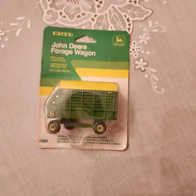 Vintage ERTL John Deere Forage Wagon #567 1:64 Scale Diecast NIP • $6.99