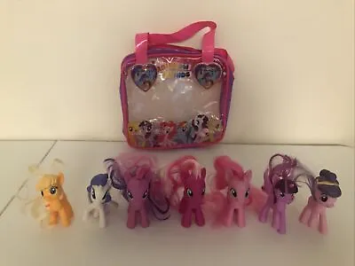 My Little Pony 7 Figure Lot With Bag G4 • $9.99