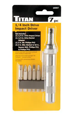 Titan 16007 1/4  Drive Impact Driver • $14.39