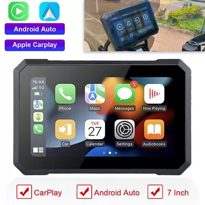 7   Motorcycle Navigator Wireless CarPlay Android Car Universal Touch Screen • $236.96