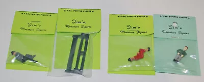 4 PC Train Station Or Park Bench Figure Set O O-27 Gauge Item #765 • $16.16