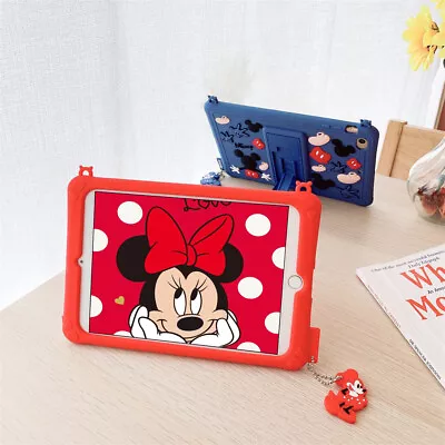 3D Mickey Kids Silicone Case For IPad 5 6 7 8 9 10.2 Air 2 3 4 Mini Pro 11 12.9  • $19.99