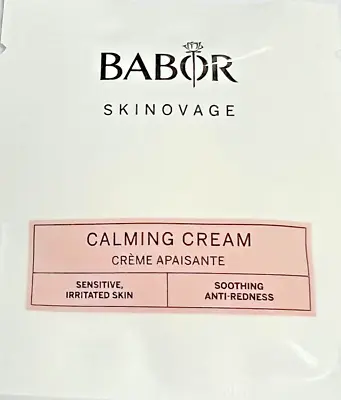 Babor Skinovage Calming Cream 10 Samples = 10 Ml Total! NEW / AUTHENTIC! • $15.97