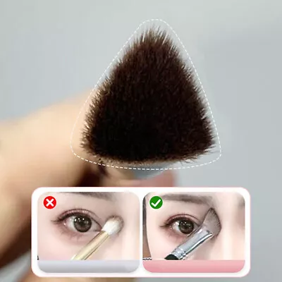 Makeup Brush Nose Contour Brush Flat Top Blush Brush Concealer Angled Brush • $7.55