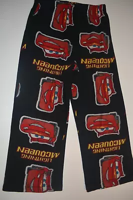 Disney Cars Lightning McQueen Flannel Pajama Pants Boys Size 6 • $6.45