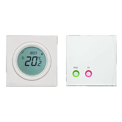 Danfoss TP5001RF+RX1-S Wireless Programmable Room Thermostat 087N7934 • £84.99