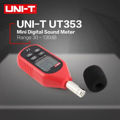 UNI-T UT353 Mini Digital  Sound Level Meter Noise Tester 30-130dB AU • $40.19