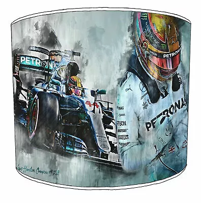 Formula 1 Cars Lampshades Ideal To Match Motor Sport Formula 1 Wallpaper. • £28.99