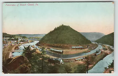 Postcard Vintage Panoramic View Of Mauch Chunk PA. • $5.57