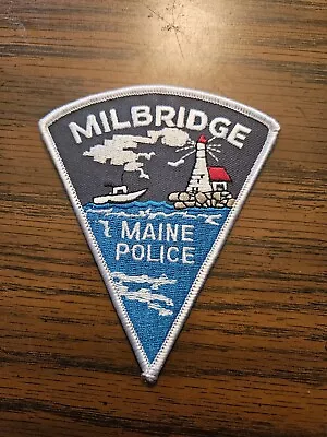 Maine Police Patch • $5