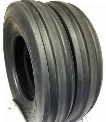 TWO 750-16 Ford-New Holland TRACTOR 3RIB TIRE F2 7.50-16 10PLY Tubeless Tires • $329.99