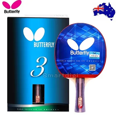 Genuine Butterfly 302 Table Tennis Ping Pong Racket Paddle Bat Long Handle New • $29.95