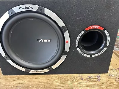 VIBE SLICKV12-V2 BASS REFLEX  SUBWOOFER 400 Watt RMS 1200 Watt Peak • £60