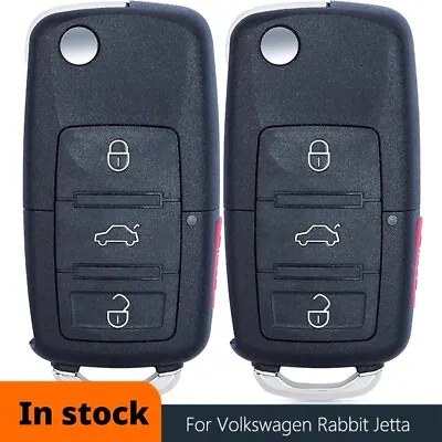 2X For VW Volkswagen 2006-09 Eos Golf GTI Jetta Rabbit Remote Key Fob 1K0959753P • $22.01
