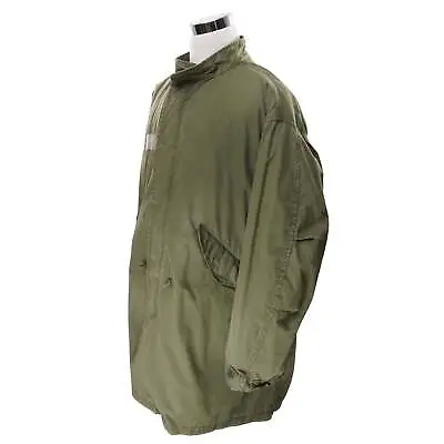 Vintage Us Army Fishtail Parka M65 W Liner 1988 Size Large • $220