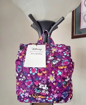 Vera Bradley Disney Mini Backpack Sweet Floral • $63