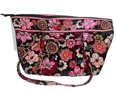 Vera Bradley XL Tote Bag Weekender Mod Flower Power Rare • $41.99