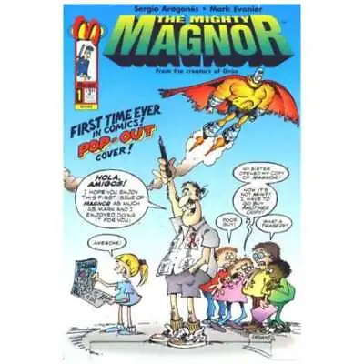 Mighty Magnor #1 Variant In Very Fine + Condition. Malibu Comics [k! • $5.41