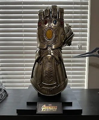 Marvel Avengers Infinity Gauntlet 1:1 Scale Life-Size Replica By Hot Toys • $1500