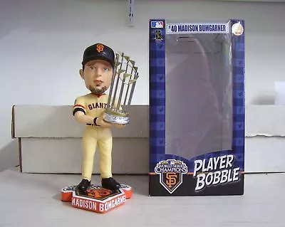 Madison Bumgarner World Series Trophy San Francisco GIANTS Bobble Bobblehead • $84.99