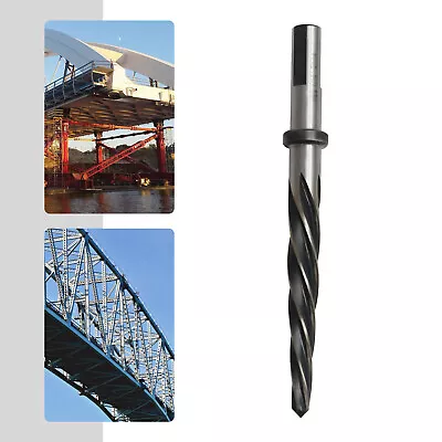 7/16  11mm Tapered 1/2  Shank High-speed Steel Drill Bridge Construction Reamer • $14.58