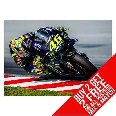 Valentino Rossi Bb1 Poster Art Print A4 A3 Size - Buy 2 Get Any 2 Free • £6.97