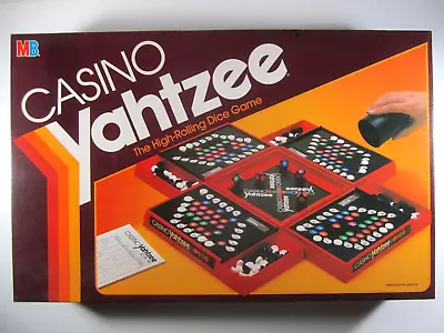 Vintage 1986 Casino Yahtzee High Rolling Dice Game Milton Bradley COMPLETE • $42.97