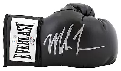 Mike Tyson Authentic Signed Black Right Hand Everlast Boxing Glove BAS • $144.99