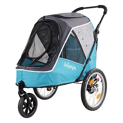 2-In-1 Happy Pet All Terrain Bike Jogger/Stroller Ocean Blue (Open Box) • $293.03