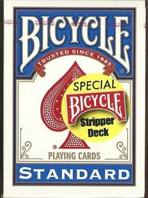 1 DECK Bicycle Stripper Gaff Magic Blue Playing Cards  • $8.95