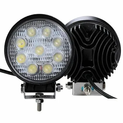 4  Round LED Spot Light Pod Work Flood Driving Fog Lamp Offroad 4WD ATV Truck • $9.89