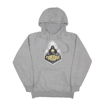 £12.99 • Buy ANTIGUA Purdue University Hoodie Grey Pullover Mens M