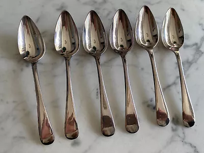 6 EPNS Sheffield England Small Spoons EL Crown • $6