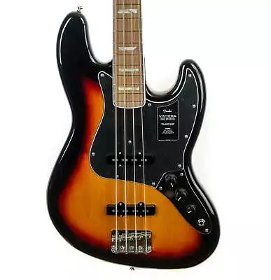 Fender Vintera 70s Jazz Bass Pau Ferro Fingerboard 3-tone Sunburst W/Rockbass • $769