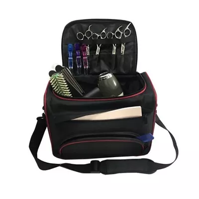 Hairdressing Bag Barber Tool Kit Carry Hair Equipment Salon Storage Case 35cm • £16.99