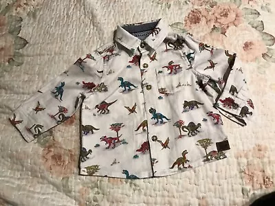 £3 • Buy Monsoon Baby Boy Shirt 6-12 Months 