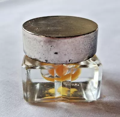 Vintage Germaine Monteil Cream Perfume Glass Jar • $25