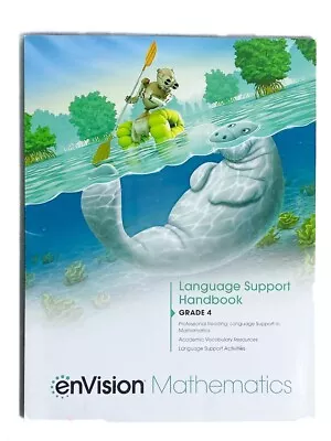 EnVision Math 2020 Language Support Handbook Grade 4 Homeschool ELL Tutoring • $4.99