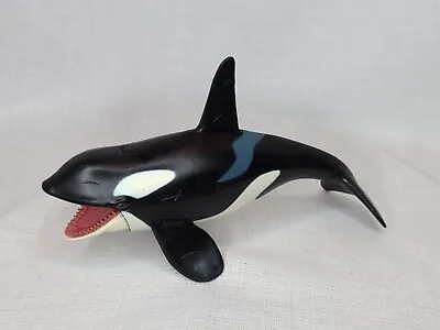 Vintage Chap Mei Toys R' Us Orca Killer Whale 11  Action Figure Toy Working Jaw • $29.95