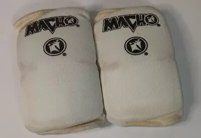 Macho Brand Taekwondo Wristguards Unisex White • $14.99