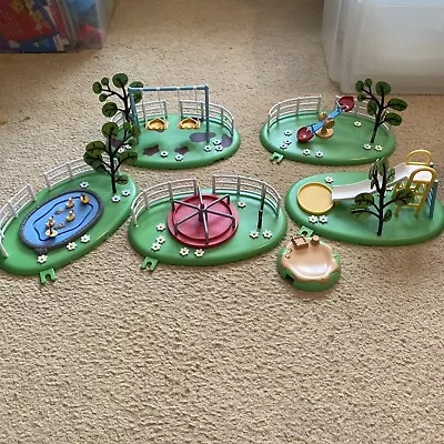 Peppa Pig Bundle Toys Figures Playground Set 6 Pieces • £14.50