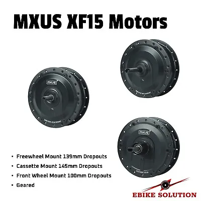 MXUS 36V 250W 48V 500W Ebike Motor Rear Hub Freewheel Cassette Geared Motor • £120