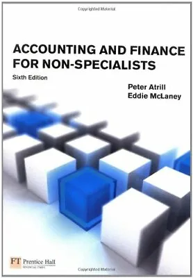 Accounting & Finance For Non-specialists With MyAccountingLabDr Peter Atrill  • $4.14