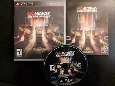 Midway Arcade Origins - Sony PlayStation 3 PS3 • $29.98