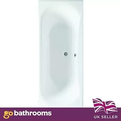 Double Ended Bath Super Strong Acrylic Deep Shower Bath With Leg Set | 4 Sizes • £257.50