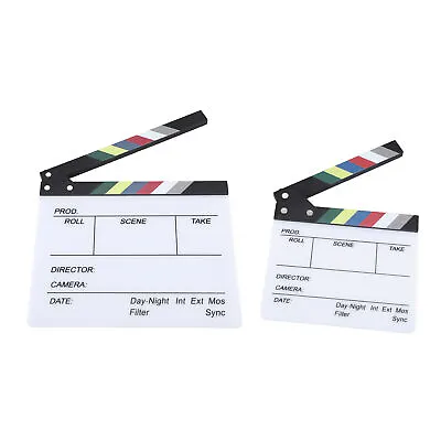 NEY Film Clap Board Director Filming Clapper Board Clapboard Photo Prop YA • $13.20